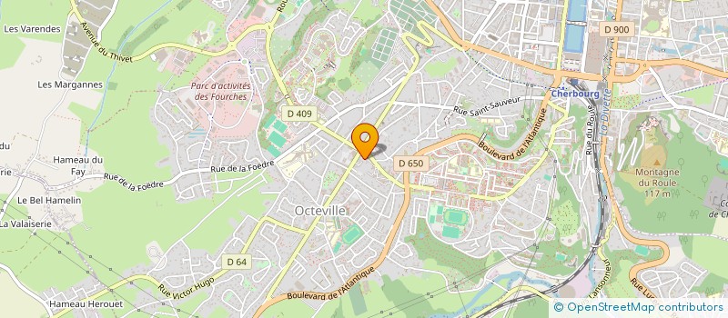 localisation de l'entreprise MADAME WENDY MASBONCON  CHERBOURG-EN-COTENTIN