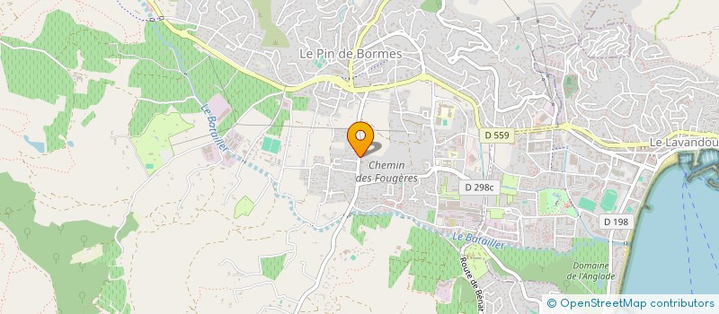 localisation de l'entreprise MADAME WENDY MOREL  BORMES-LES-MIMOSAS