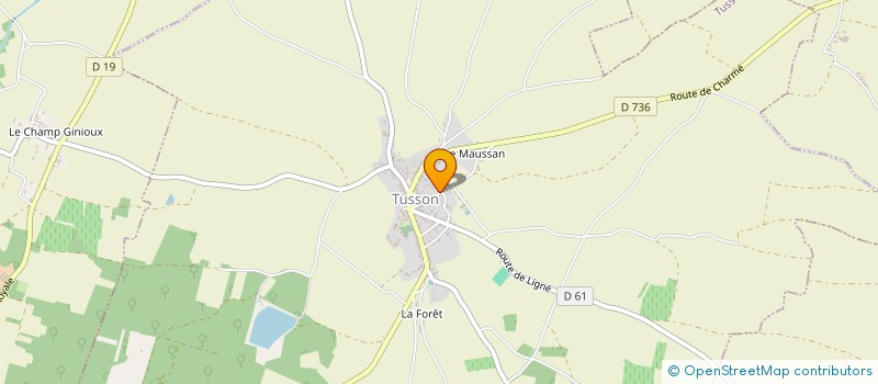 localisation de l'entreprise MADAME WENDY NICHOLLS  TUSSON