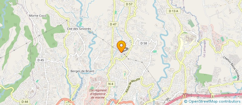 localisation de l'entreprise MADAME WENDY OUALI  FORT-DE-FRANCE