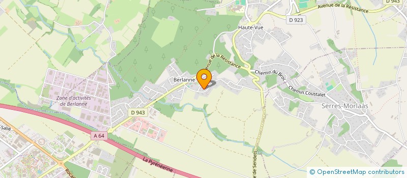 localisation de l'entreprise MADAME WENDY PARIS  MORLAAS