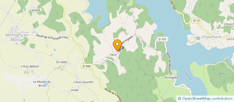 localisation de l'entreprise MADAME WENDY POSTMA  MONTIGNY-EN-MORVAN