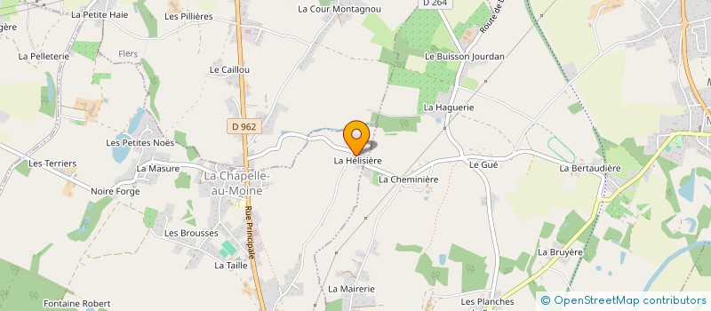 localisation de l'entreprise MADAME WENDY QUEVAL à LA CHAPELLE-AU-MOINE