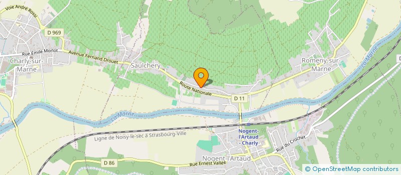 localisation de l'entreprise MADAME WENDY RANDRIAMANAMPISOA  SAULCHERY