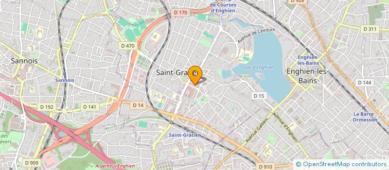 localisation de l'entreprise MADAME WENDY RESULME  SAINT-GRATIEN