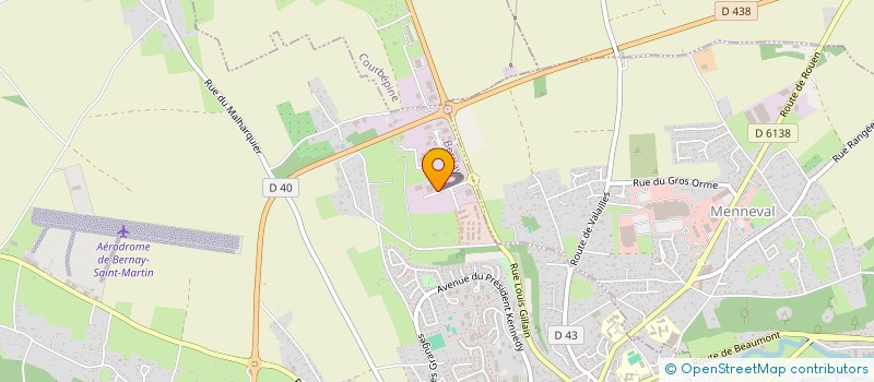 localisation de l'entreprise MADAME WENDY RICHARD  BERNAY