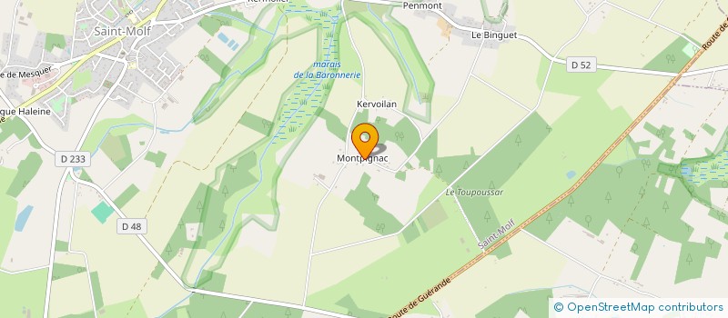 localisation de l'entreprise MADAME WENDY RIVIERE  SAINT-MOLF