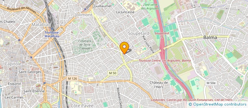 localisation de l'entreprise MADAME WENDY ROJAS BAQUERO à TOULOUSE