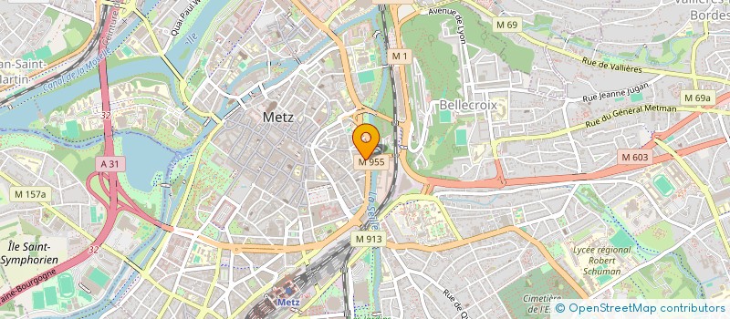 localisation de l'entreprise MADAME WENDY ROSENTY  METZ