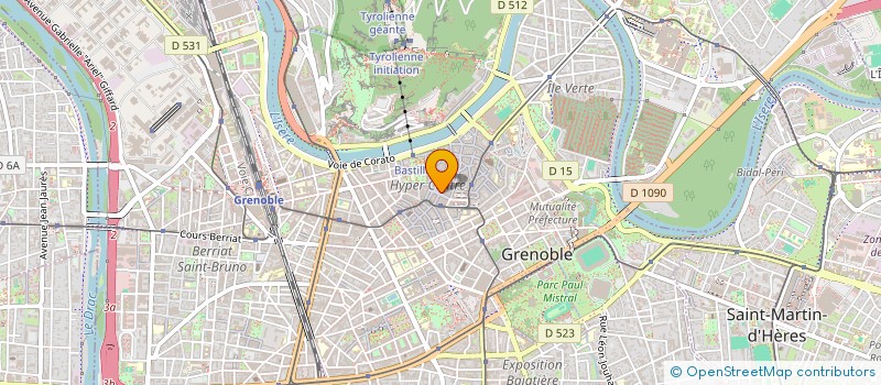 localisation de l'entreprise MADAME WENDY ROWE  GRENOBLE