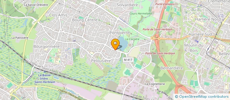 localisation de l'entreprise MADAME WENDY SERI-GNABE  SAINT-HERBLAIN