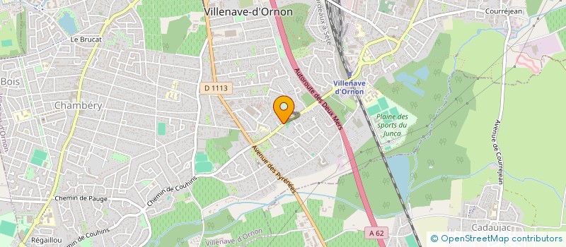 localisation de l'entreprise MADAME WENDY TAGLIAMENTO  VILLENAVE-D'ORNON