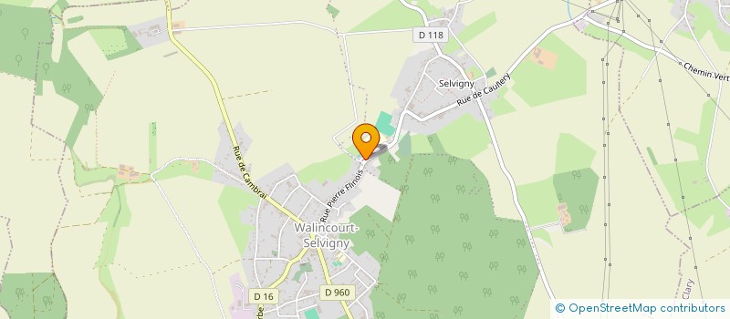 localisation de l'entreprise MADAME WENDY VAIS  WALINCOURT-SELVIGNY