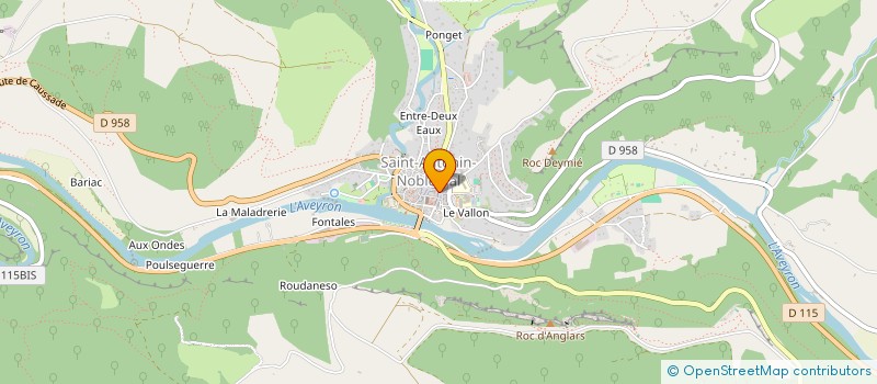 localisation de l'entreprise MADAME WENDY WITTEVEEN  SAINT-MICHEL-DE-VAX