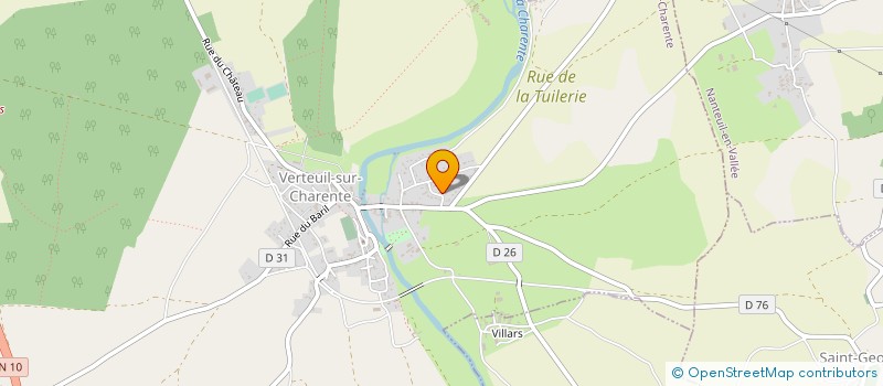 localisation de l'entreprise MADAME WENDYE BILLARD à VERTEUIL-SUR-CHARENTE