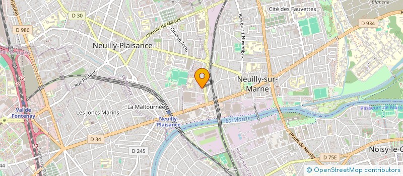 localisation de l'entreprise MADAME WENHUI LI à NEUILLY-SUR-MARNE