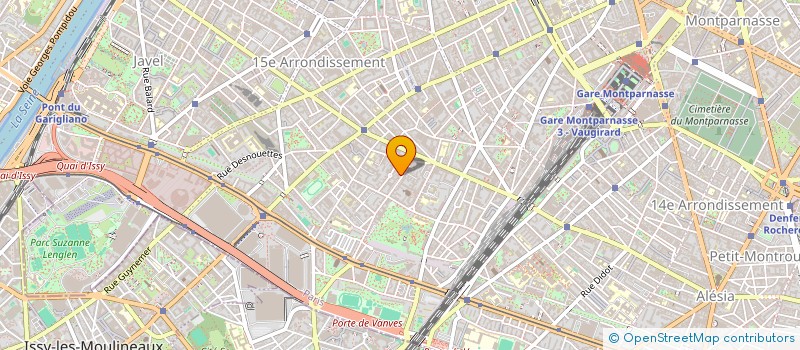 localisation de l'entreprise MADAME WENYU LIU  PARIS