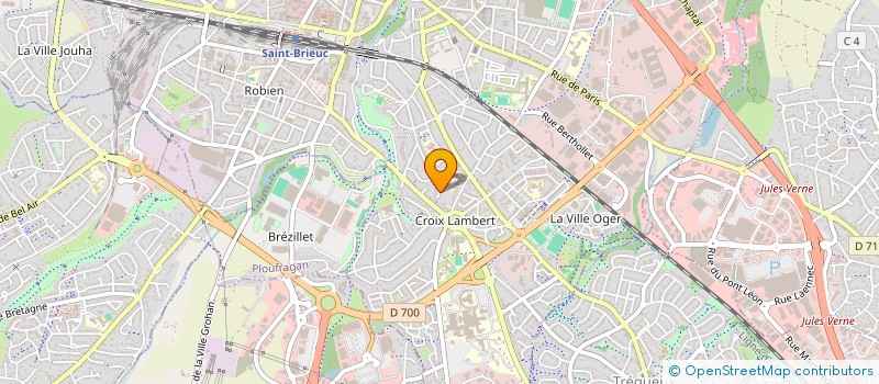 localisation de l'entreprise MADAME WERONIKA BOROWCZAK à SAINT-BRIEUC