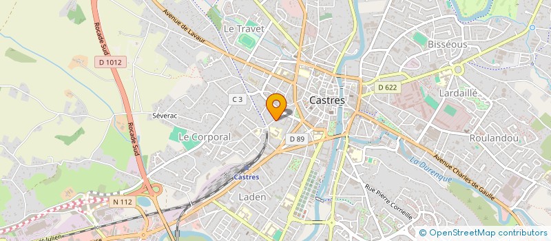 localisation de l'entreprise MADAME WERONIKA KUBIAK  CASTRES