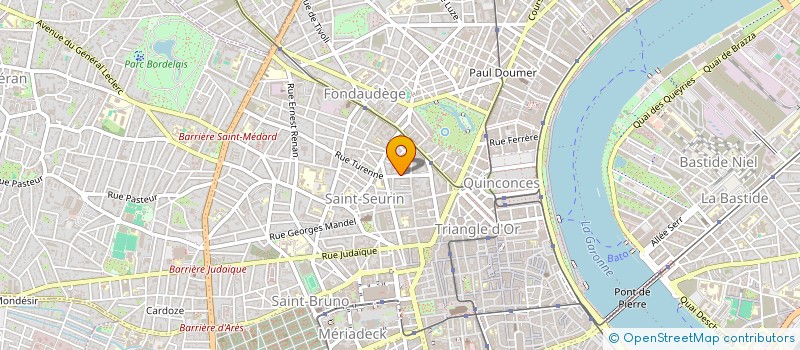 localisation de l'entreprise MADAME WERONIKA LABACKA  BORDEAUX