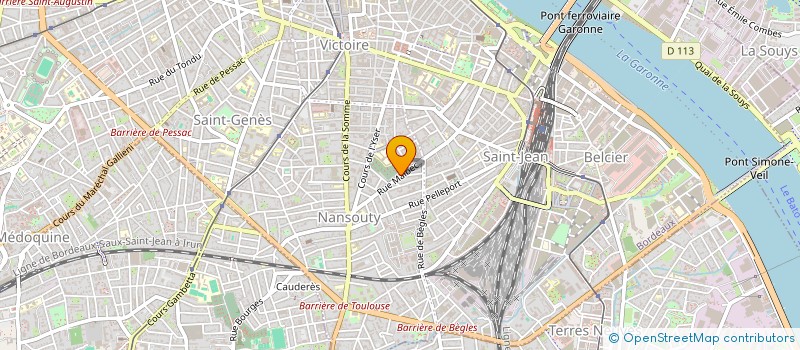 localisation de l'entreprise MADAME WERONIKA OCHAL  BORDEAUX