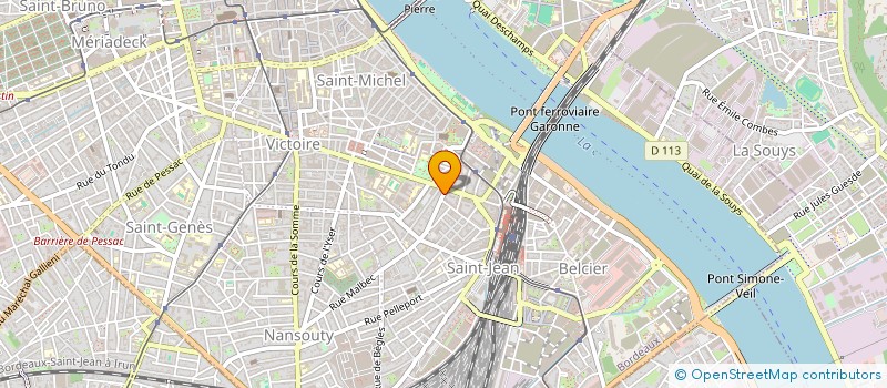 localisation de l'entreprise MADAME WERONIKA PIECHOWIAK à BORDEAUX