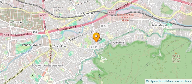 localisation de l'entreprise MADAME WESSEM MOLINARI à MARSEILLE