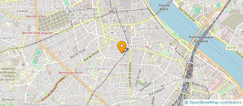 localisation de l'entreprise MADAME WHITLEY PATHATY-ETSWAKA  BORDEAUX