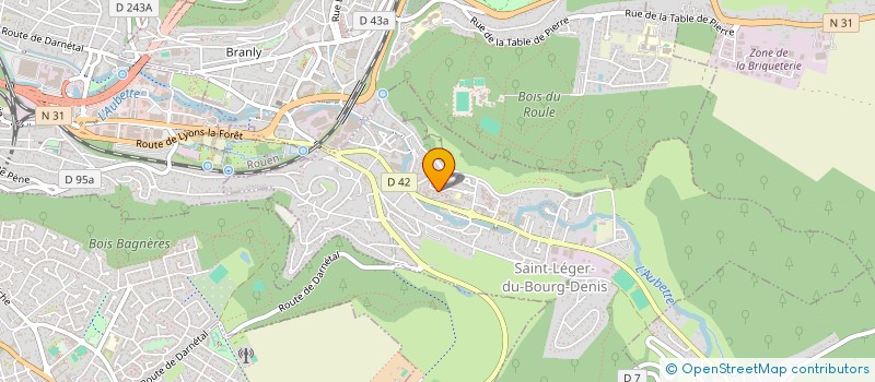 localisation de l'entreprise MADAME WHITNEY GOBRON  SAINT-LEGER-DU-BOURG-DENIS