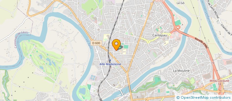 localisation de l'entreprise MADAME WHITNEY HIEBERT à ALBI