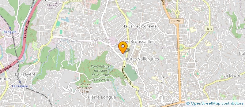 localisation de l'entreprise MADAME WHITNEY RAYMOND  CANNES