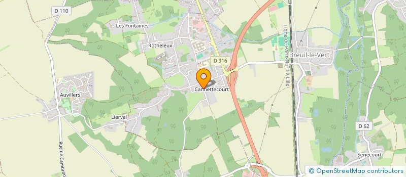 localisation de l'entreprise MADAME WHITNEY VAIS  BREUIL-LE-VERT