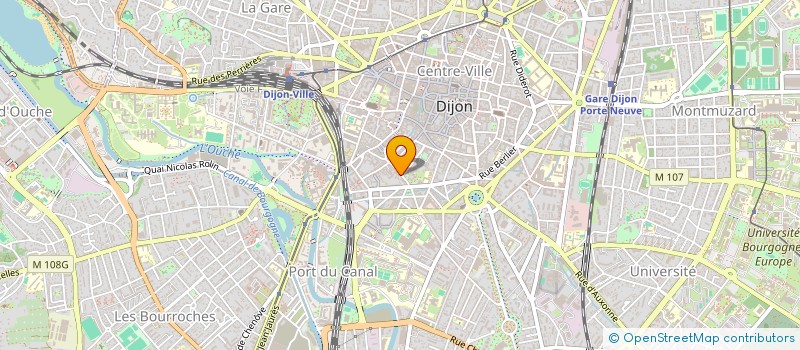 localisation de l'entreprise MADAME WIAM BEN MESSAOUD  DIJON