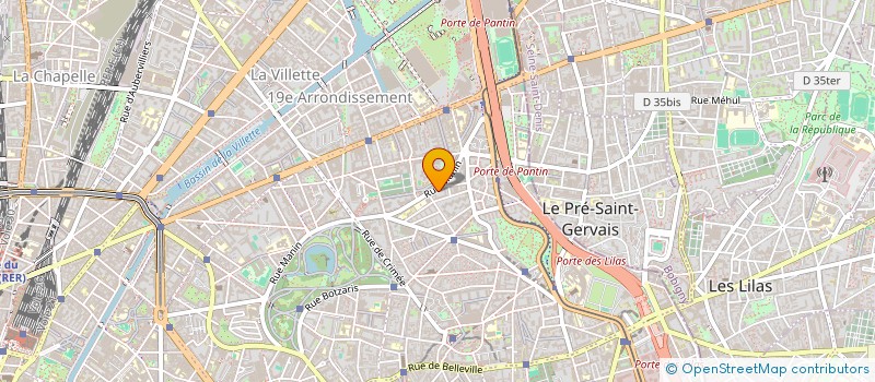 localisation de l'entreprise MADAME WIDAD MENAIFI  PARIS