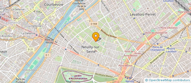 localisation de l'entreprise MADAME WIDED FETNI à NEUILLY SUR SEINE