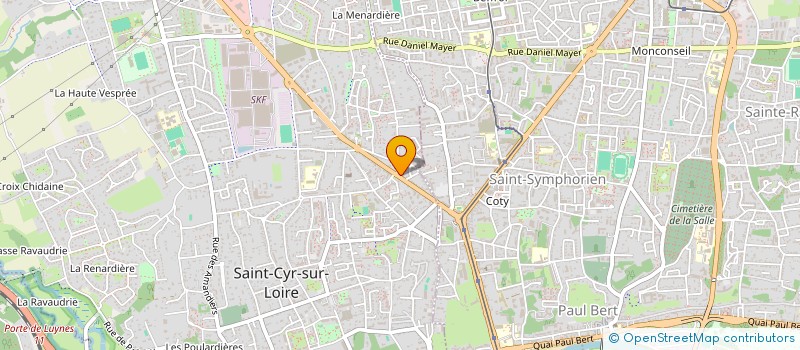 localisation de l'entreprise MADAME WIDED JAIDI  SAINT-CYR-SUR-LOIRE