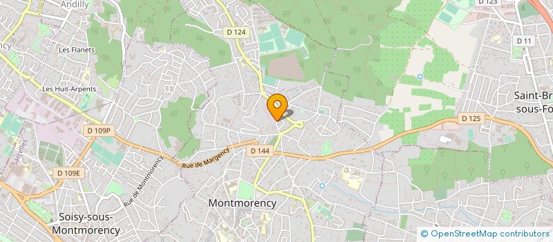 localisation de l'entreprise MADAME WIDLEINE AUGUSTE  MONTMORENCY