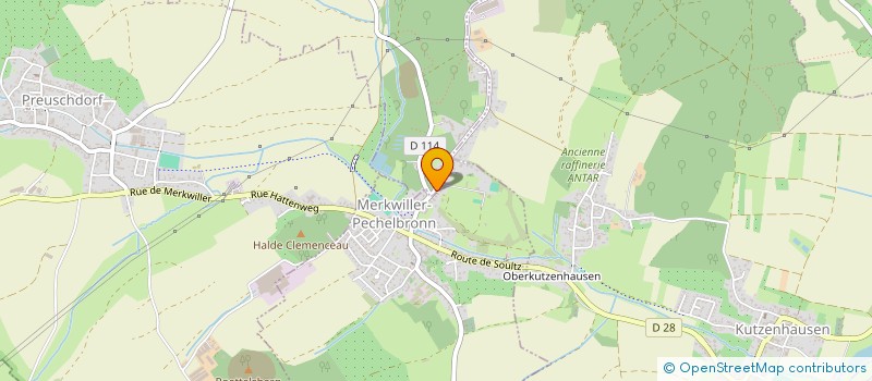 localisation de l'entreprise MADAME WIEBKE KRAUSE  MERKWILLER-PECHELBRONN