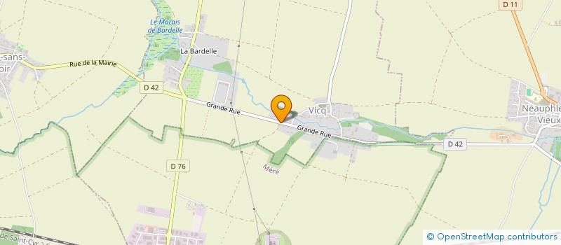 localisation de l'entreprise MADAME WIEM AISSA  VICQ