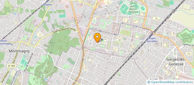 localisation de l'entreprise MADAME WIEM LOUHICHI  SARCELLES