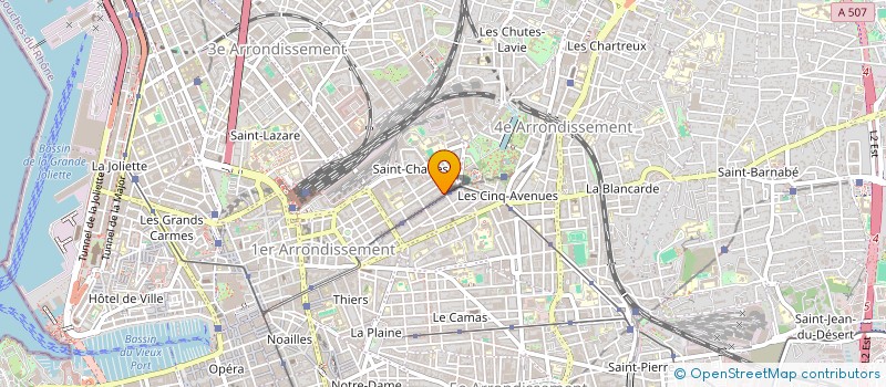 localisation de l'entreprise MADAME WIEM POUSSE à MARSEILLE