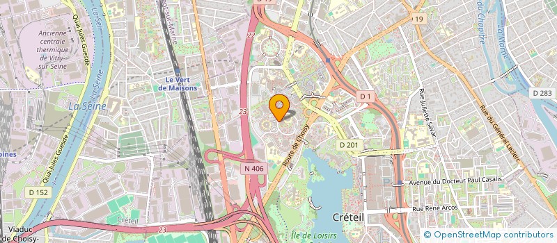 localisation de l'entreprise MADAME WIJDANE GAOUGAOU  CRETEIL