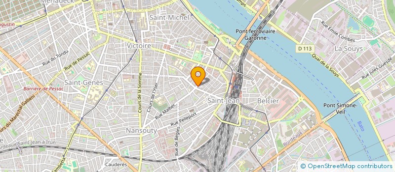 localisation de l'entreprise MADAME WIKTORIA CHROMIK à BORDEAUX