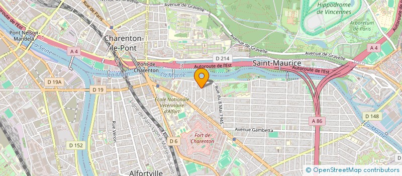 localisation de l'entreprise MADAME WIKTORIA HEJNA à MAISONS-ALFORT
