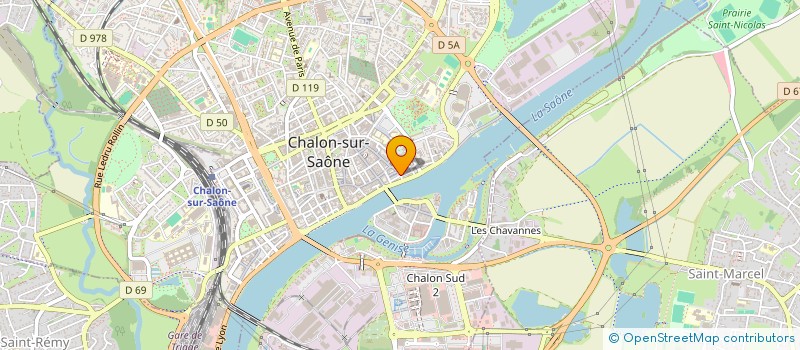 localisation de l'entreprise MADAME WIKTORIA KALISZEWSKA à CHALON-SUR-SAONE