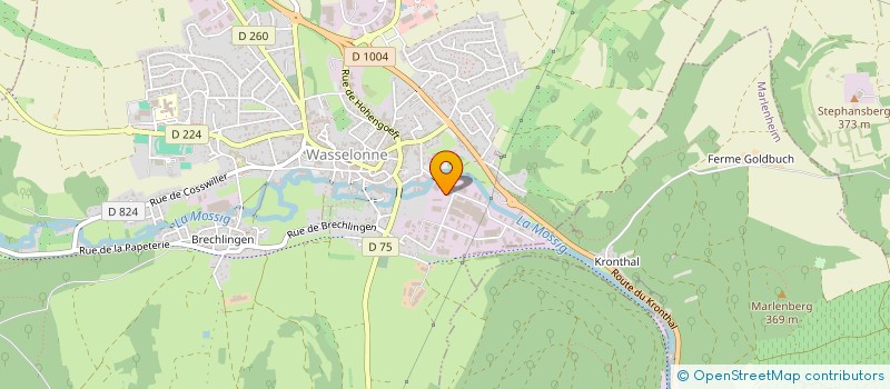 localisation de l'entreprise MADAME WIKTORIA WISNIEWSKA  WASSELONNE