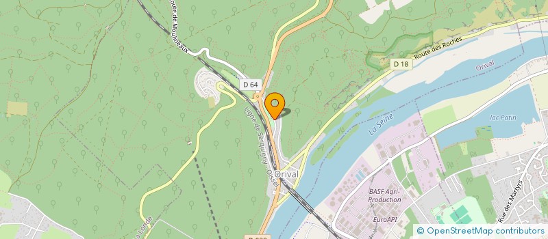 localisation de l'entreprise MADAME WILAI KAMPUSA  ORIVAL