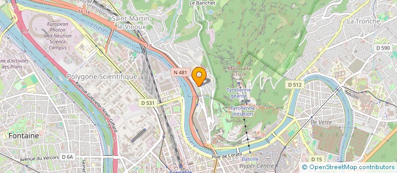 localisation de l'entreprise MADAME WILAM BOUKERRAT  SAINT-MARTIN-LE-VINOUX