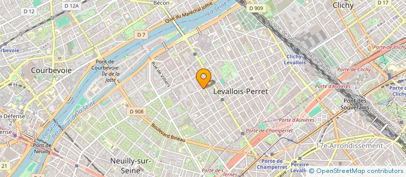 localisation de l'entreprise MADAME WILAWAN RATTANA à LEVALLOIS-PERRET