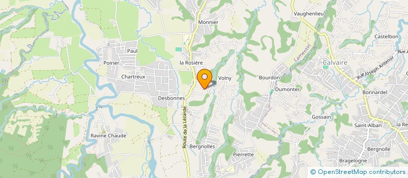 localisation de l'entreprise MADAME WILENA PORIER  LAMENTIN